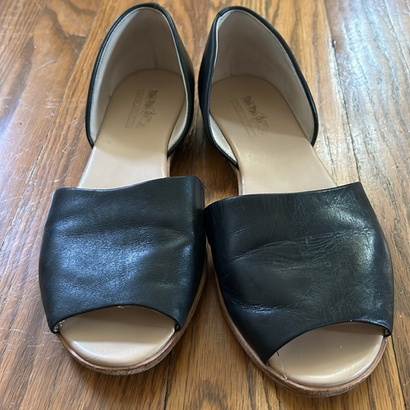 Coach and Four flat sandals, black - Picture 6 of 7